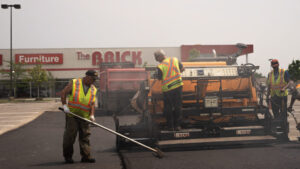 Commercial Parking Lot Asphalt Resurfacing in Richmond